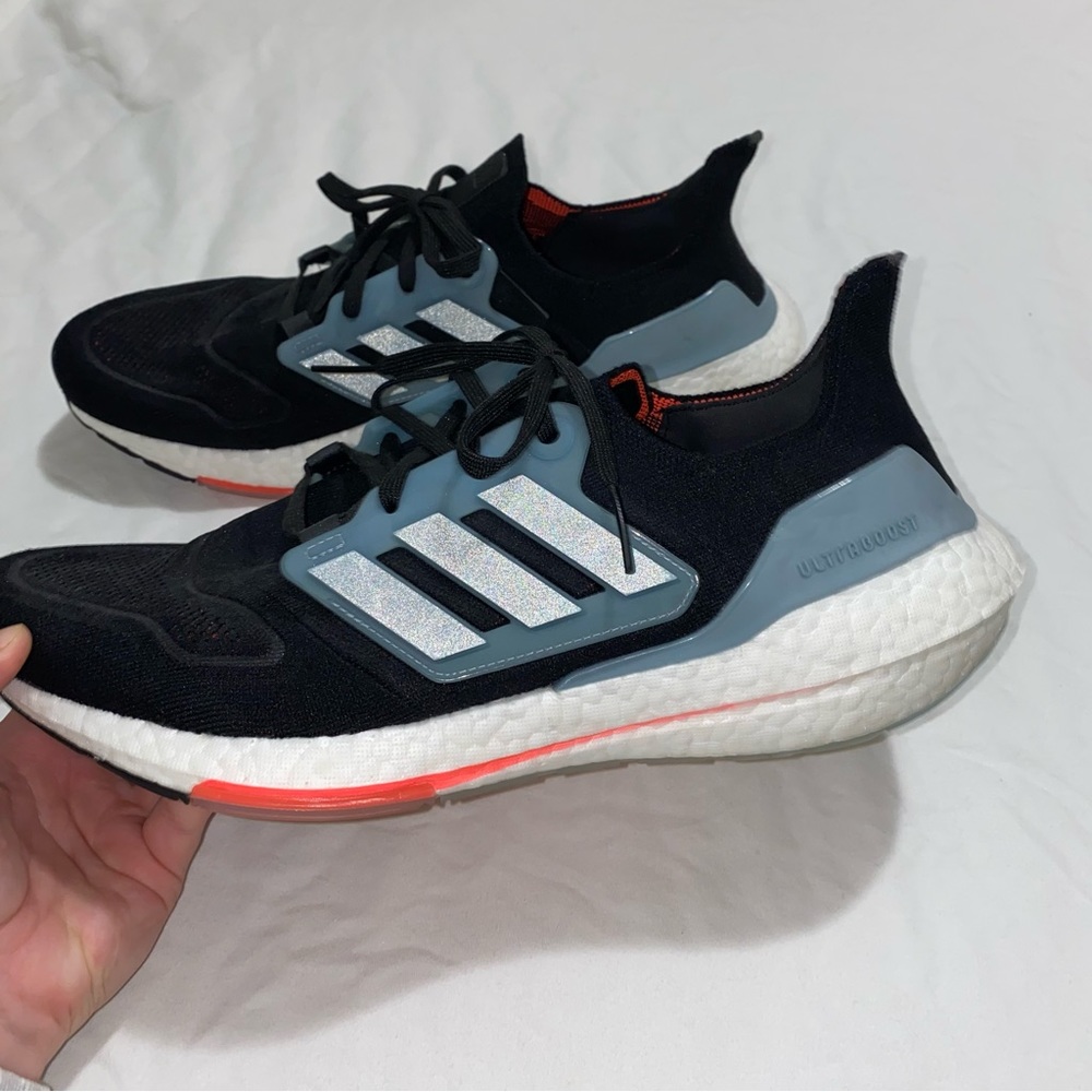 Adidas Ultraboosts Core Black Magic Athletic Shoes